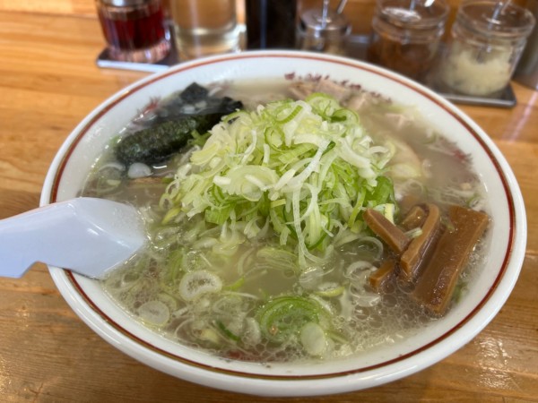 「塩ラーメン」@吾作ラーメン 広面店の写真