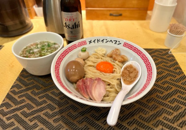 「ヘブン盛り艶つけ麺　¥1300」@メイドインヘブンの写真