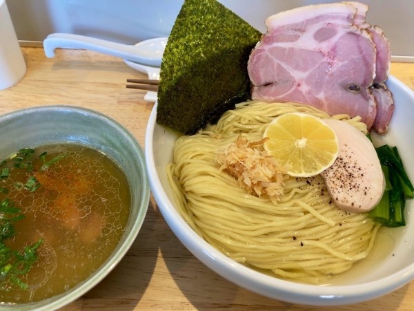 「塩つけそば 1200円」@中華そば ひしおの写真