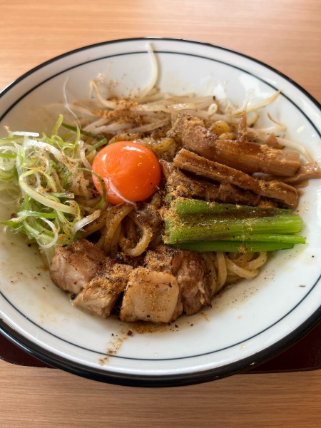 「まぜそば」@穂華 鹿沼店の写真