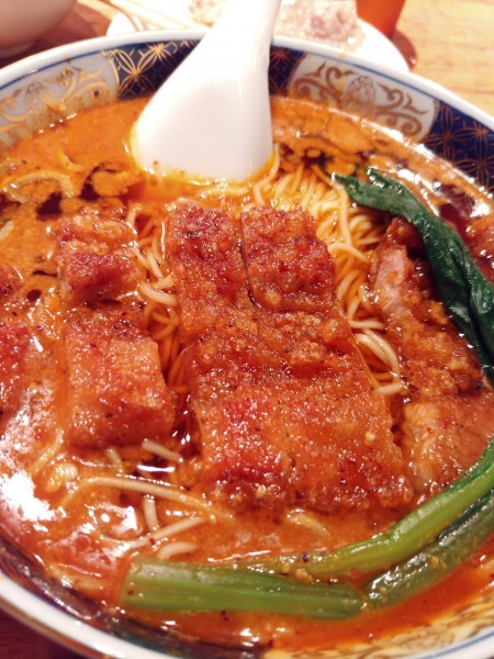 「ぱいこうだんだんめん」@支那麺 はしご 銀座本店の写真