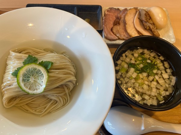 「特製昆布水つけ麺（塩）」@麺処 隆の写真
