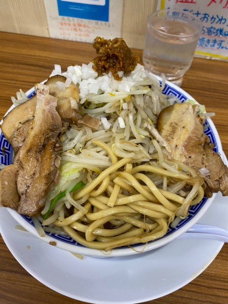 「限定 角ふじ麺小豚増し 1200」@大勝軒ROSSO－ロッソ－の写真