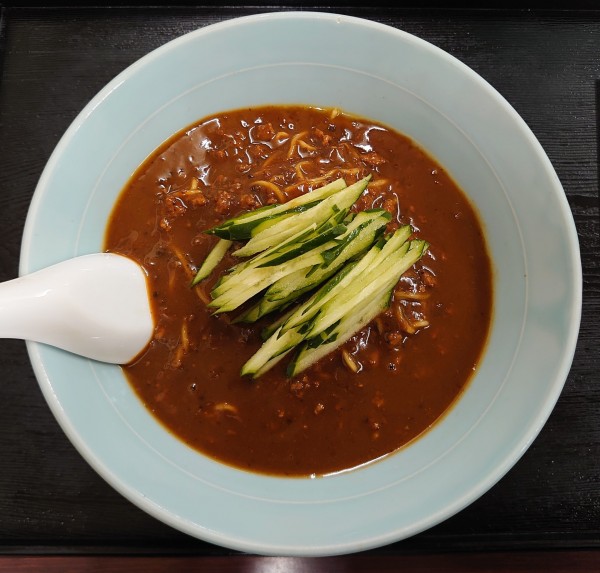 「冷しカレー麺(700円)」@いこい食堂の写真