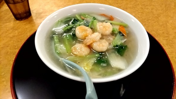 「えびうま煮そば（８８０円）」@萬品香 新横浜の写真