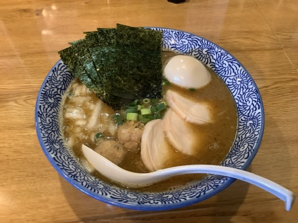 「特製濃厚煮干し中華そば　1050円」@麺屋きよたかの写真