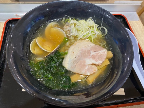 「佐野ラーメンはましお880円」@東北自動車道 佐野SA 上りスナックコーナーの写真