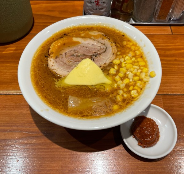 「【限定】味噌バターコーンラーメン」@麺屋 真心の写真