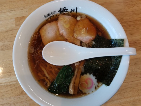 「手打中華そば」@白河手打中華そば 緑川 とら食堂那須塩原分店の写真