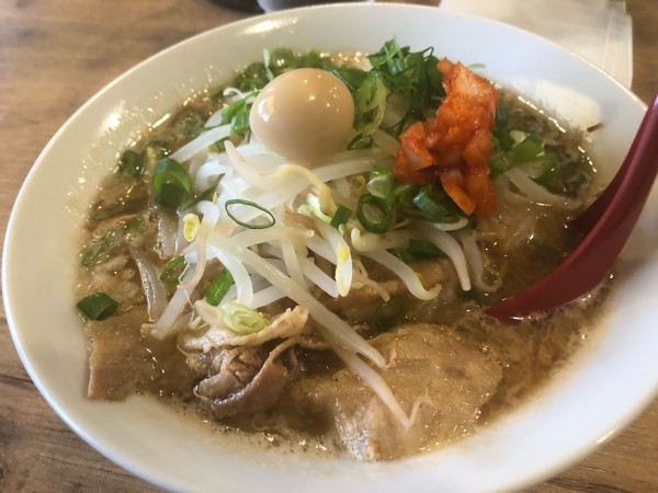 「海老味噌ラーメン」@らーめん ふじもとの写真