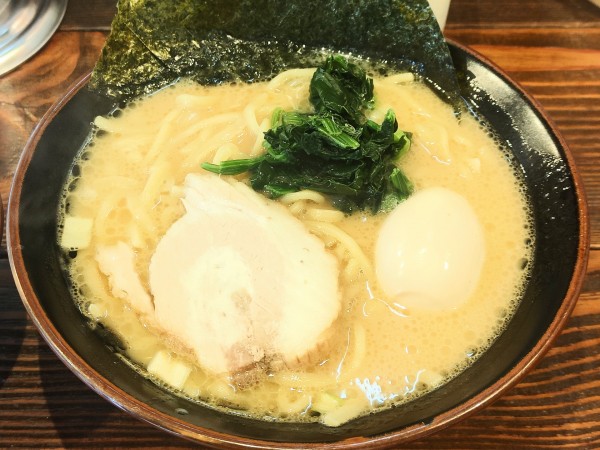 「味玉ラーメン」@横濱家系ラーメン 馬場壱家の写真