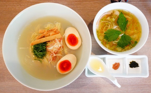 「特製蜆昆布水つけ麺（塩）」@中華そば 和渦 TOKYOの写真