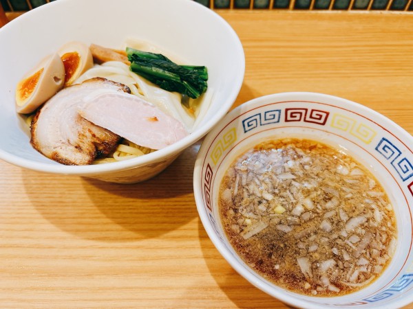 「味玉つけ麺」@ほっこり中華そば もつけの写真