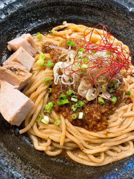 「麻辣まぜそば」@らぁ麺 やまぐち 辣式の写真