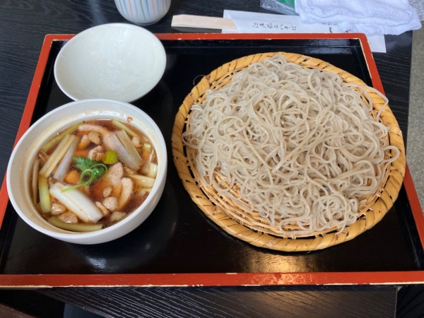 「鴨せいろ大盛り」@一休庵の写真