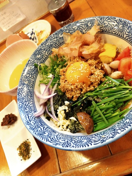 「ヤバイ混ぜそば」@らーめん森や。の写真