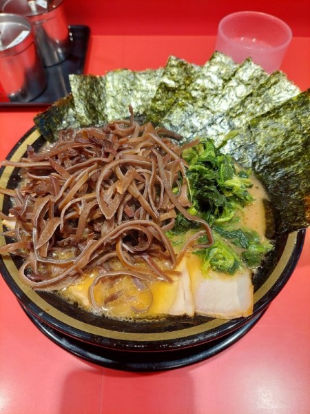 「チャーシューメン小＋のり増し＋キクラゲ」@環2家 蒲田店の写真