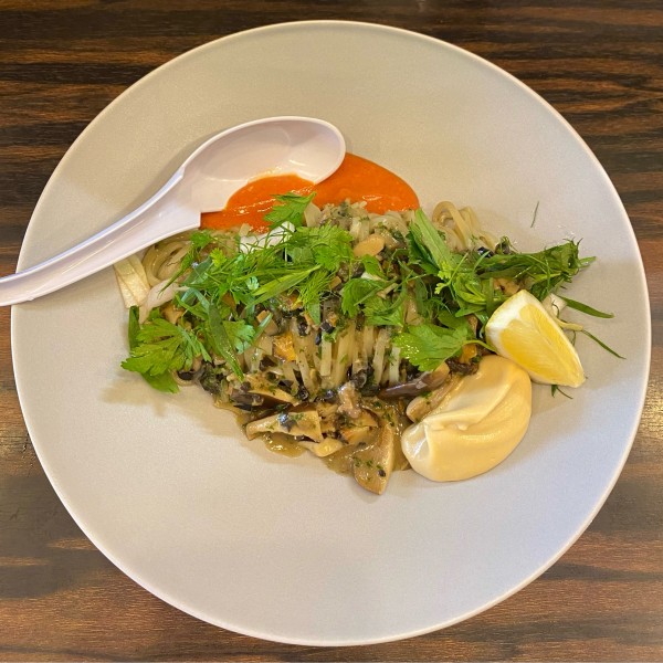 「[限定]サザエとつぶ貝の南仏風Noodle ¥2500」@稲荷屋の写真