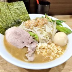 国産豚ラーメン＋味玉＋ネギチャ＋海苔
