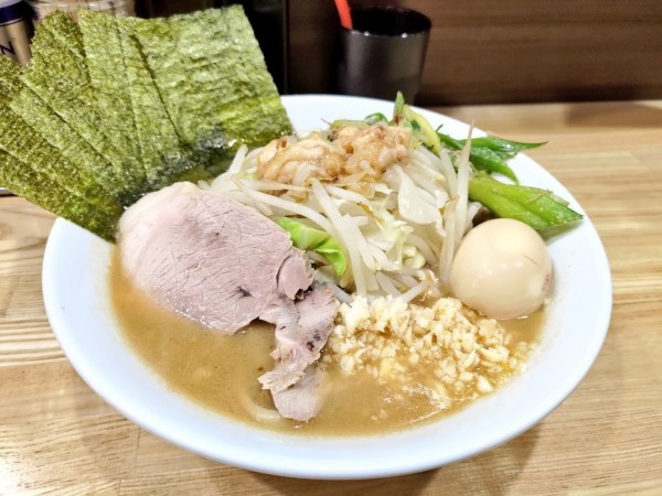 「国産豚ラーメン＋味玉＋ネギチャ＋海苔」@豚仙人  戸塚店の写真