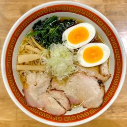 ‪★手打ち らーめん(並盛り)🍜¥900