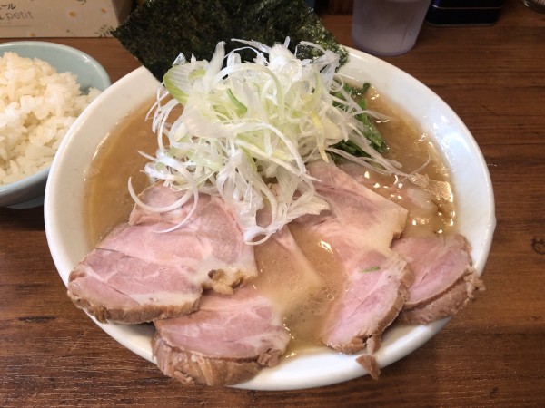 「あご塩チャーシューメン」@吉祥寺 武蔵家の写真