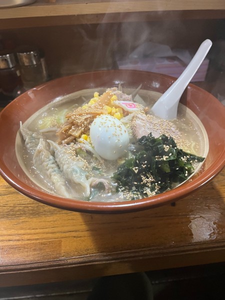 「百万国らーめん塩(1210円)」@東京ラーメン 春夏冬の写真