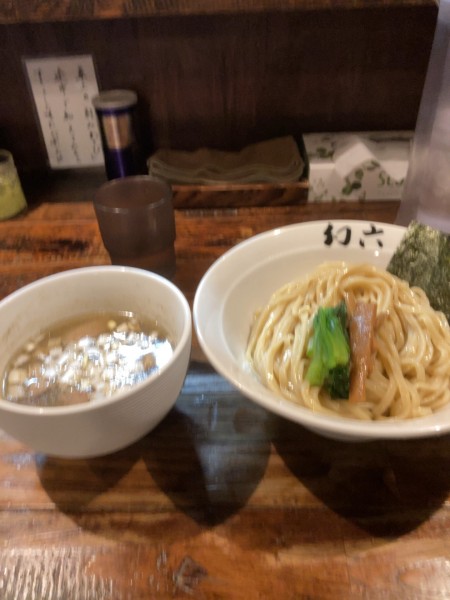 「煮干しつけそば　1000円」@中華そば 幻六の写真