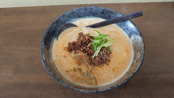 「こだわり担々麺850円+替え玉100円」@麺処 ごまやの写真