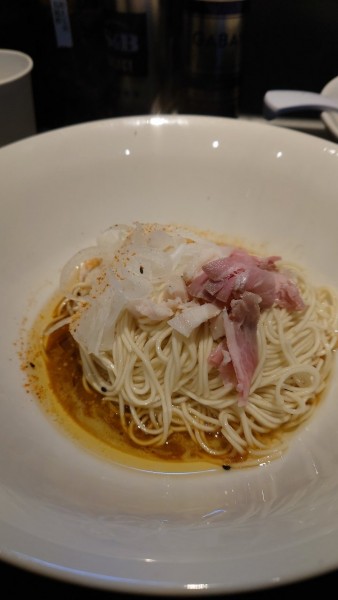 「和え玉（味噌バター）」@煮干乱舞の写真