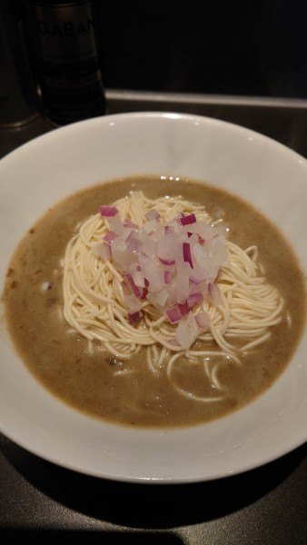 「烏賊と煮干（特濃）」@煮干乱舞の写真