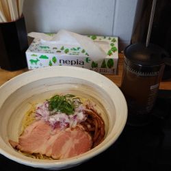 FP（フレンチプレス）煮干しそば