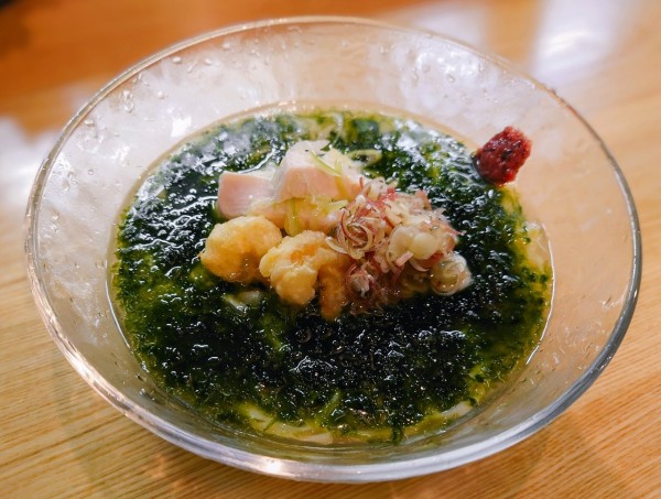 「生青のりの冷やしそば【期間•数量限定】」@麺 㐂色の写真