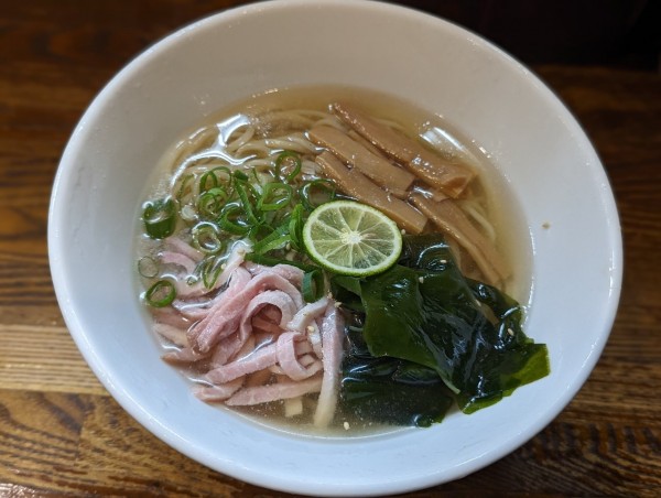 「冷やしイリコそば」@中華そば いぶきの写真