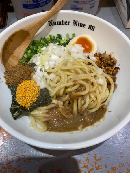 「まぜそば 1000」@麺Dining Number Nine 09の写真