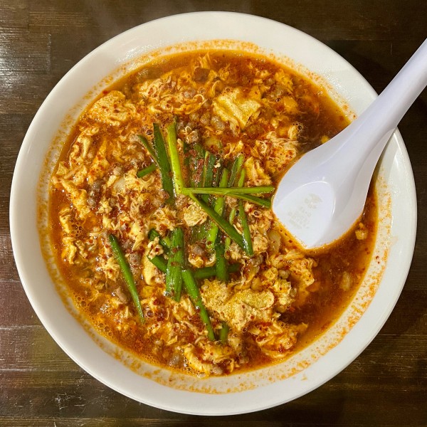 「辛麺 5辛（950円）」@辛麺屋 物語の写真