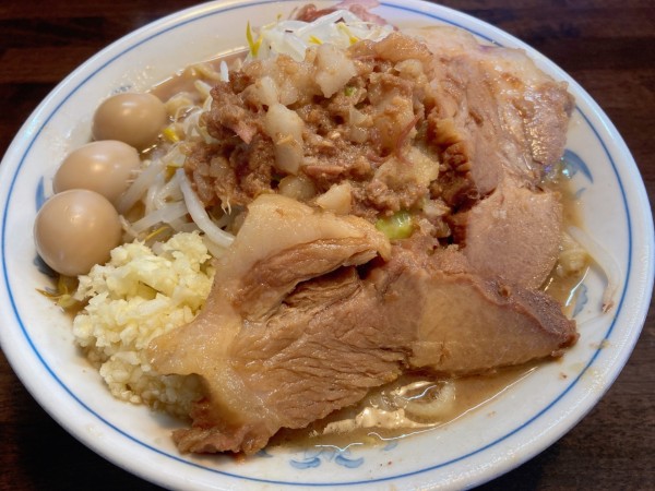 「らーめん＋うずら」@らーめん梵's 埼大前本店の写真