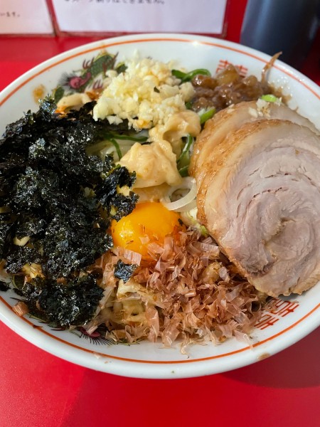 「汁なし ゼンマシ」@ラーメン英二の写真