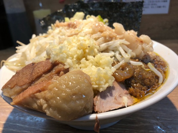 「限定 ターメリック汁無し」@麺屋 浜一の写真