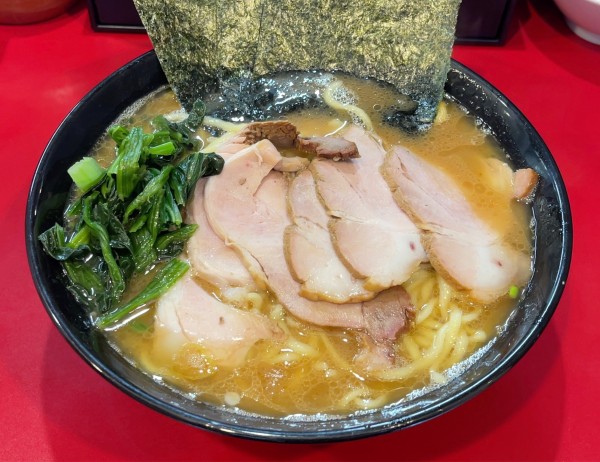「チャーシューメン大盛+まぶし丼」@杉田家 千葉駅前店の写真