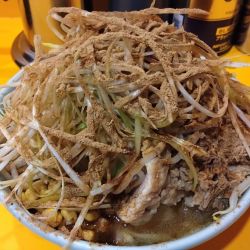 ぷち二郎＋おさかな天国＋ネギ＋しょうが✕２