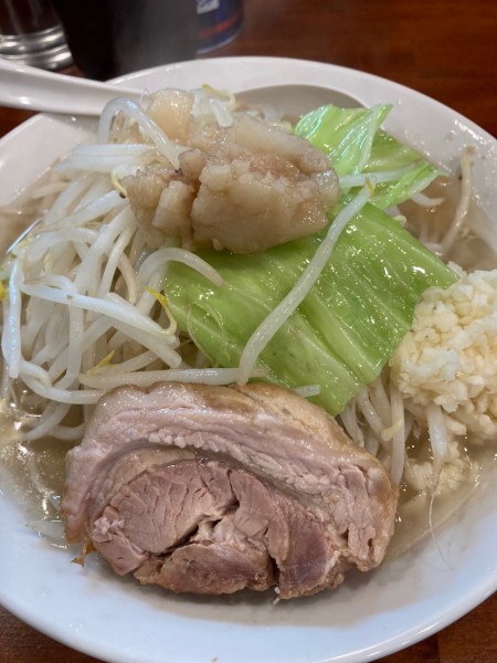 「ミニラーメン200g」@自家製麺まる太の写真