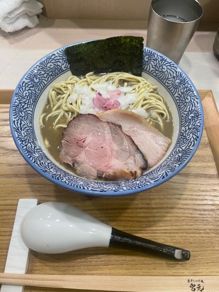 「濃厚煮干しそば」@煮干しつけ麺 宮元の写真