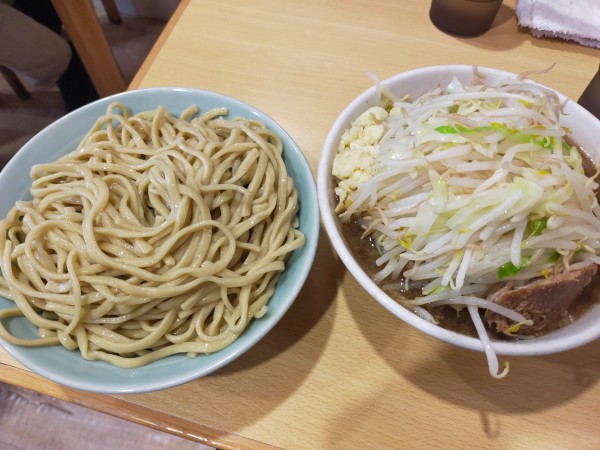 「スパイシーつけ麺(限定)」@ラーメン二郎 八王子野猿街道店2の写真
