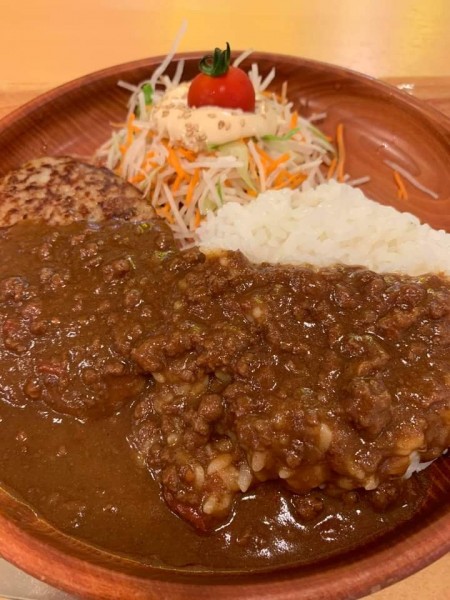 「カリーバーグディッシュ」@びっくりドンキー ポケットキッチン 東京ドームシティ店の写真