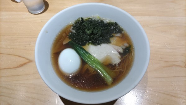 「あおさ裏庭ラーメン細麺大盛1050円」@庭 Garden of four seasonsの写真
