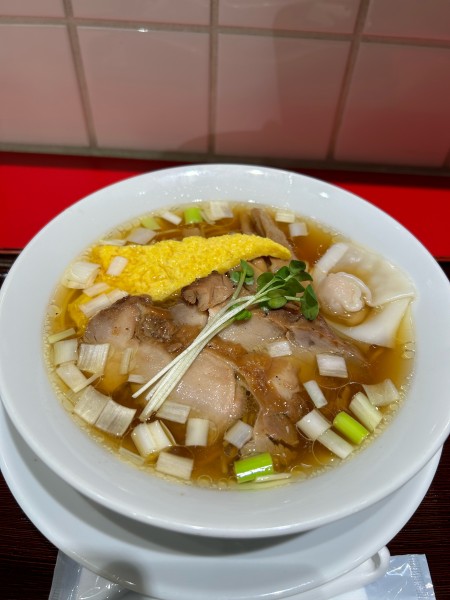 「とりそば」@鳥藤とりそばスタンド グランスタ東京店の写真