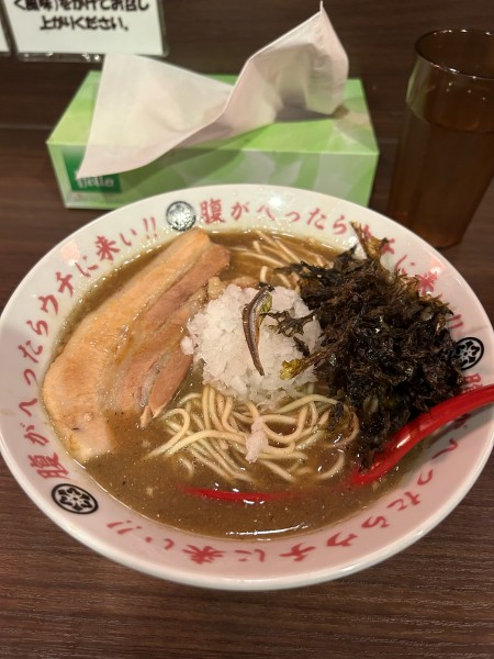 「濃厚煮干しそば」@山勝角ふじ 総本店の写真