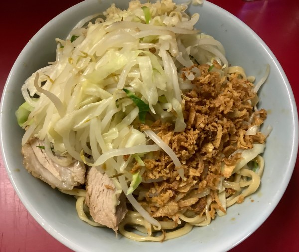 「つけ味冷や汁なし」@ラーメン二郎 中山駅前店の写真