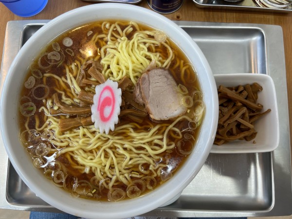 「中華蕎麦(中盛) 800円、メンマ 200円」@中華蕎麦 きよしの写真